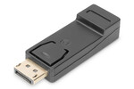 DisplayPort adapter, DP - HDMI type AM/F, w/interlock, DP 1.1a, Full HD, CE, bl