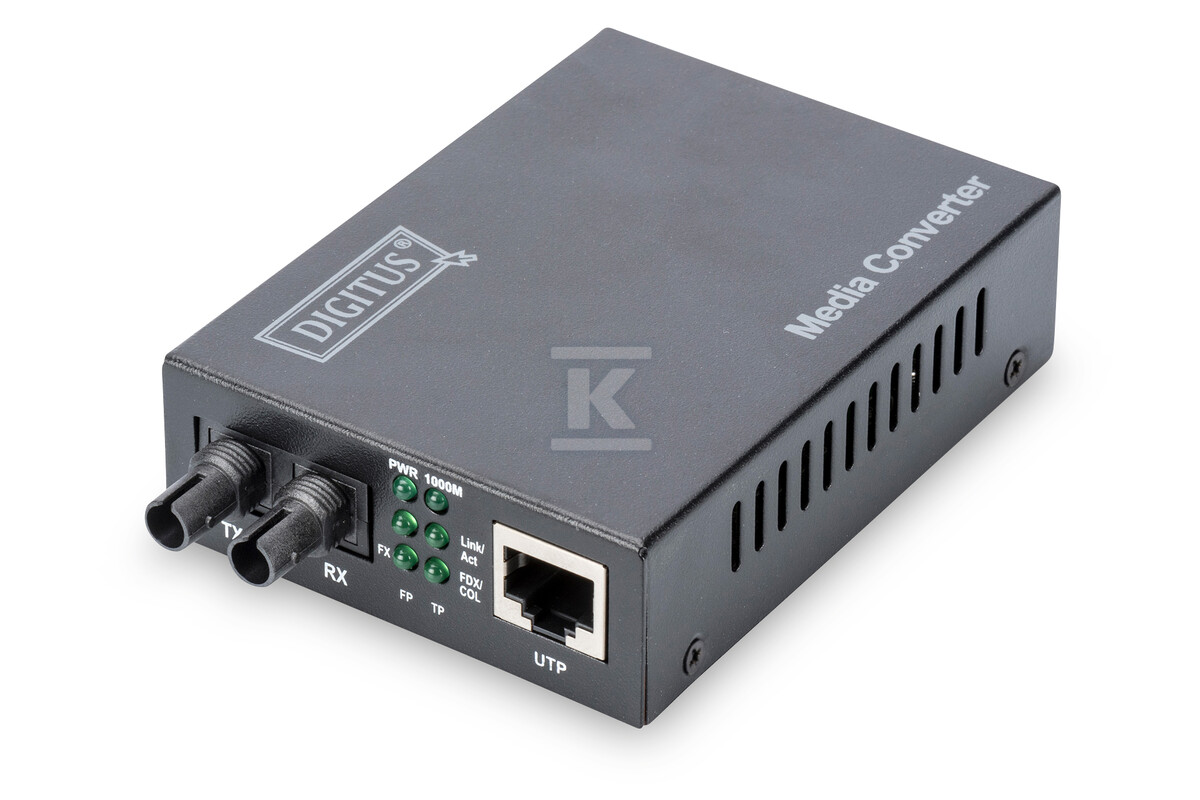 Media konwerter RJ45 10/100/1000Base-TX - DN-82110-1