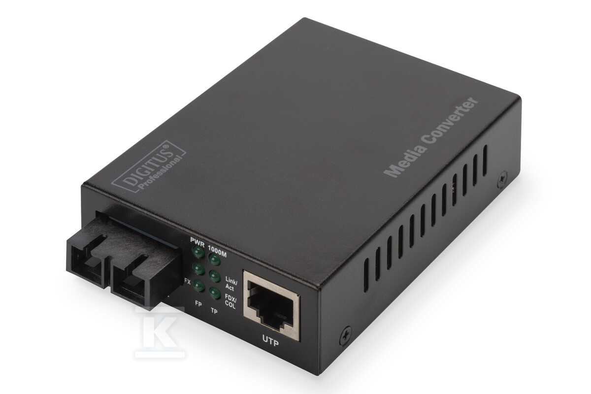 Media konwerter RJ45 10/100/1000Base-TX - DN-82120-1