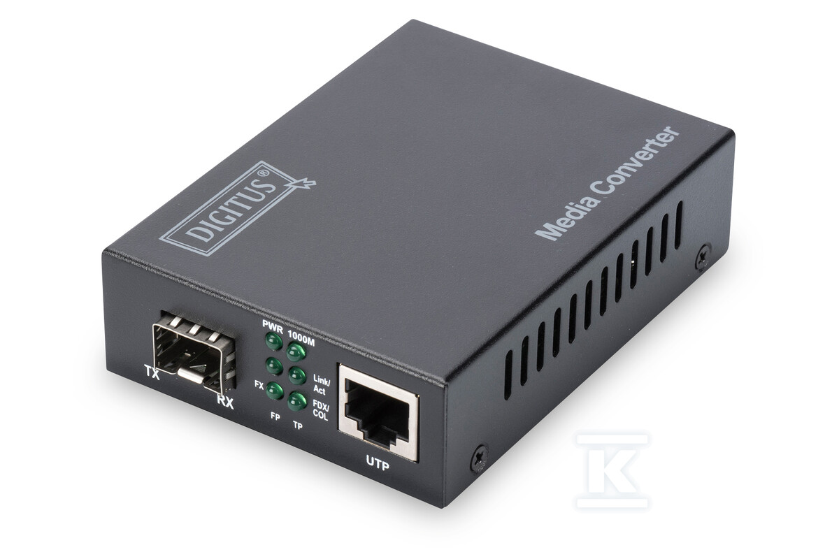 Media konwerter RJ45 10/100/1000Base-T - DN-82130