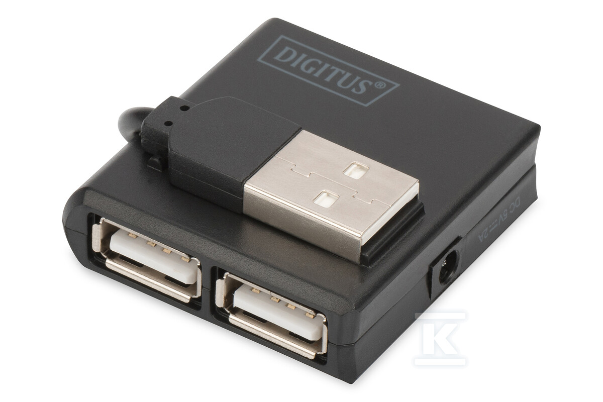 HUB 4-portowy mini USB 2.0 HighSpeed - DA-70217