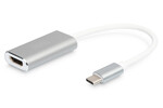 Adapter graficzny HDMI na USB 3.0 Typ C4K 30Hz UHD, z audio, aluminiowy
