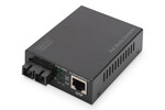 Konwerter mediów Gigabit PoE, RJ45 / SC, MM, PSE