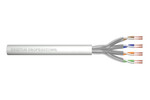 Kabel typu linka DIGITUS kat.6A, U/FTP, AWG 27/7, LSOH, 100m, szary, karton