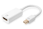 Adapter Mini Displayport aktywny, biały 0,20m Mini DisplayPort 4K 60Hz Typ mDP/HDMI M/Ż