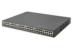 10G Ethernet Zasilacz/Injector PoE+ 802.3at, 24 porty, PoE budżet 370 W