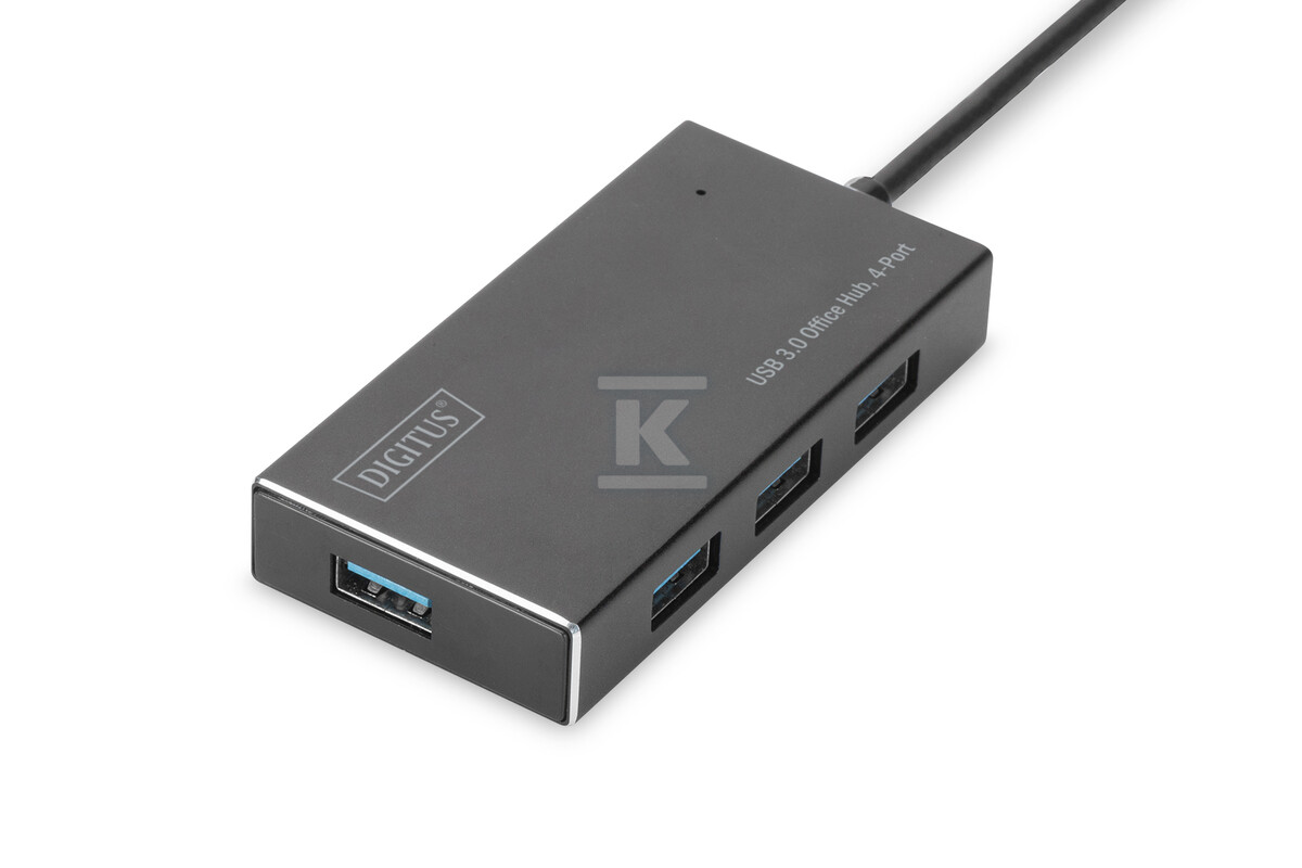 HUB 4-portowy USB 3.0 SuperSpeed, - DA-70240-1