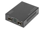 Gigabit Multimode to Singlemode Media ConverterSFP to SFP, 155Mbps, 1.25Gbps, 850nm, 1310nm (MM),