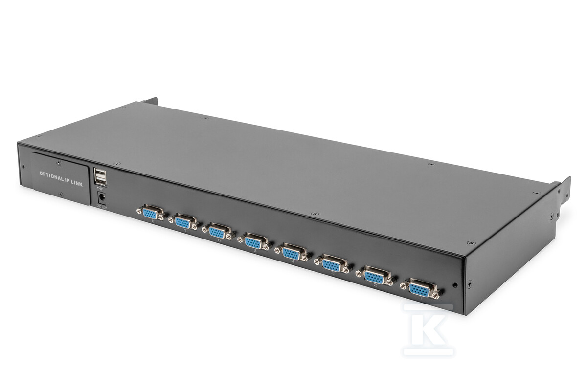 Modularny KVM 8 portów dla 17'' oraz - DS-72213