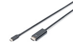 Kabel USB C/HDMI M/M USB 3.1 Gen.2 SuperSpeed+ 4K/60Hz 18Gbps 5m czarny