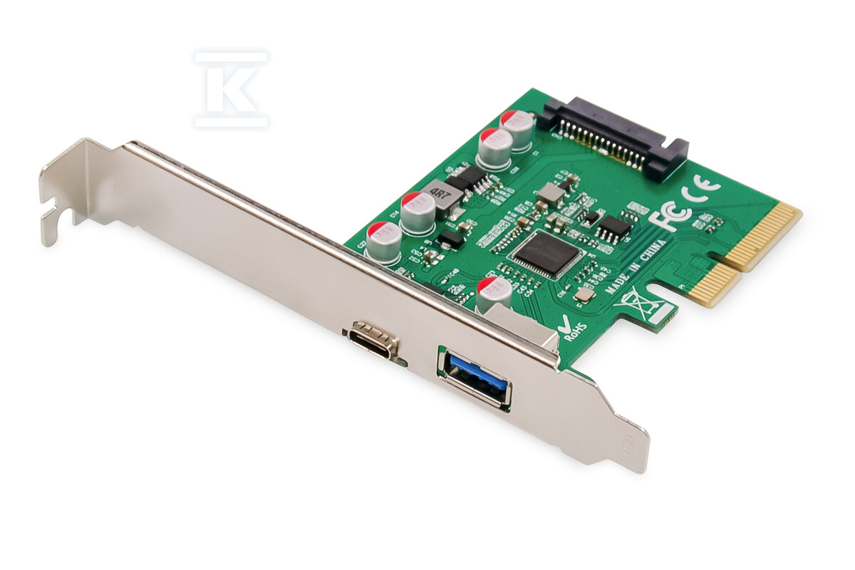 Kontroler USB 3.1 PCI Express USB A / C - DS-30225