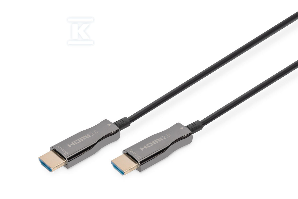Kabel połączeniowy hybrydowy HDMI 2.0 - AK-330125-100-S