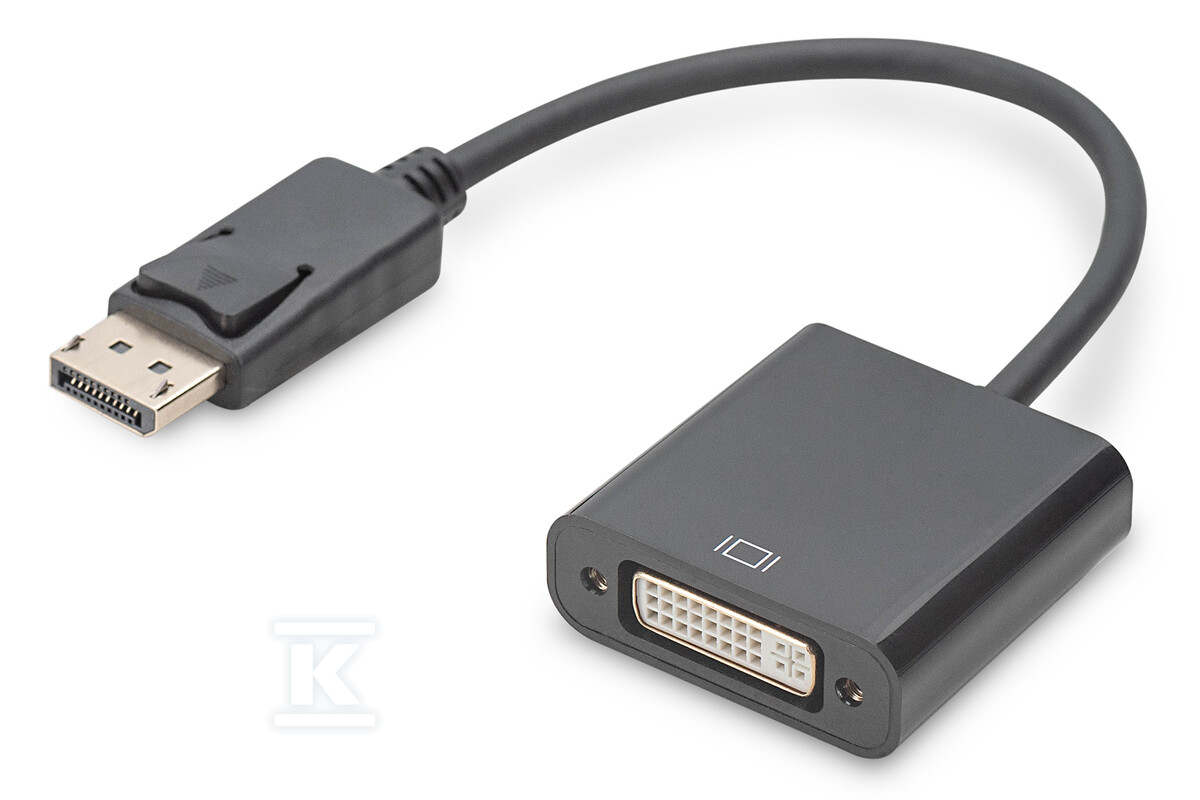 DisplayPort adapter cable, DP - DVI - DB-340414-001-S