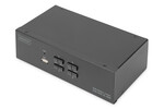 Przełącznik KVM, 4 portowy, 4K 30Hz, 8xHDMI IN, 2xHDMI OUT, 2xUSB A, 2x Audio IN&OUT