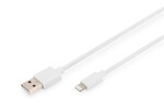 Kabel do transmisji danych/ładowania USB-A/Lightning MFI 2m biały