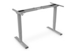 Height Adjustable Standing Desk FrameDual motor, 3-stages, grey