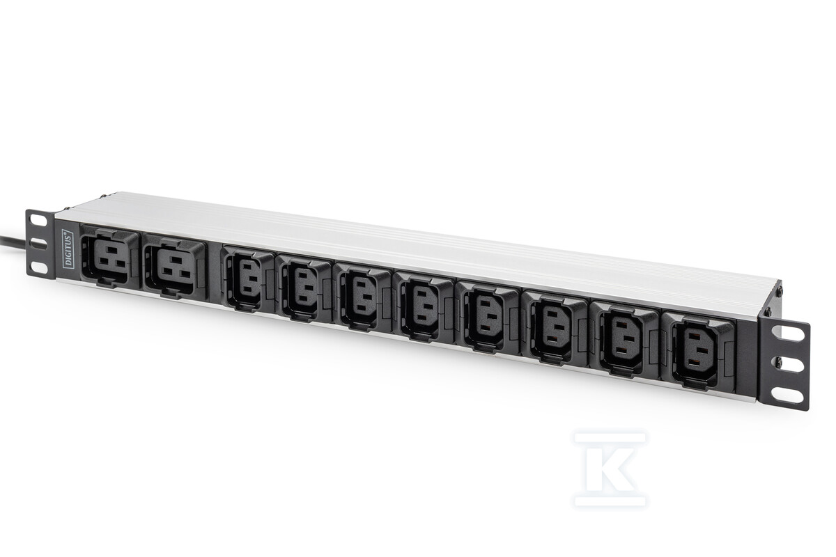 Listwa zasilająca PDU 19" Rack, 8x - DN-95427