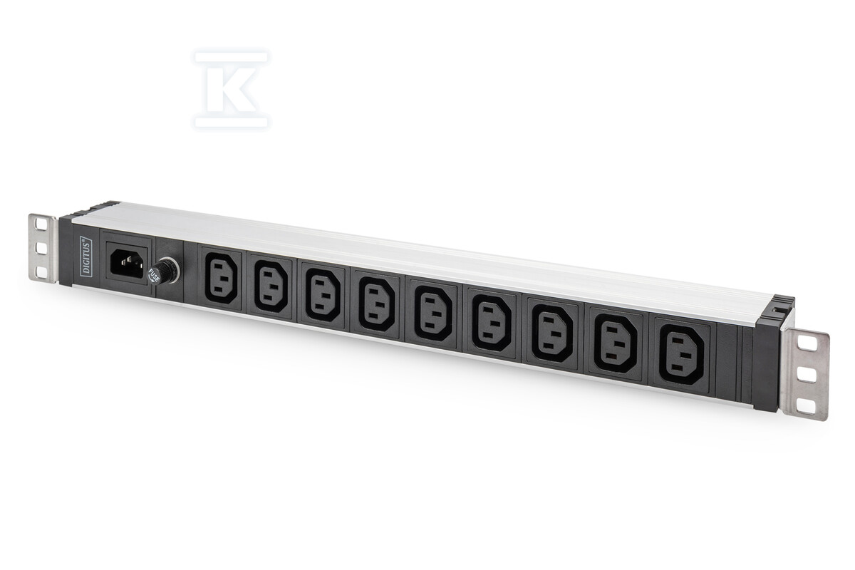 Listwa zasilająca PDU 19" Rack, 9x - DN-95429