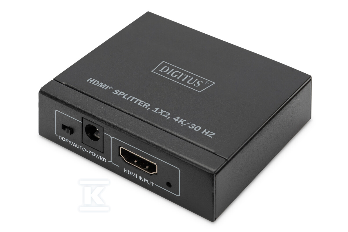 Splitter HDMI 2-portowy 4K/30Hz EDID - DS-45340