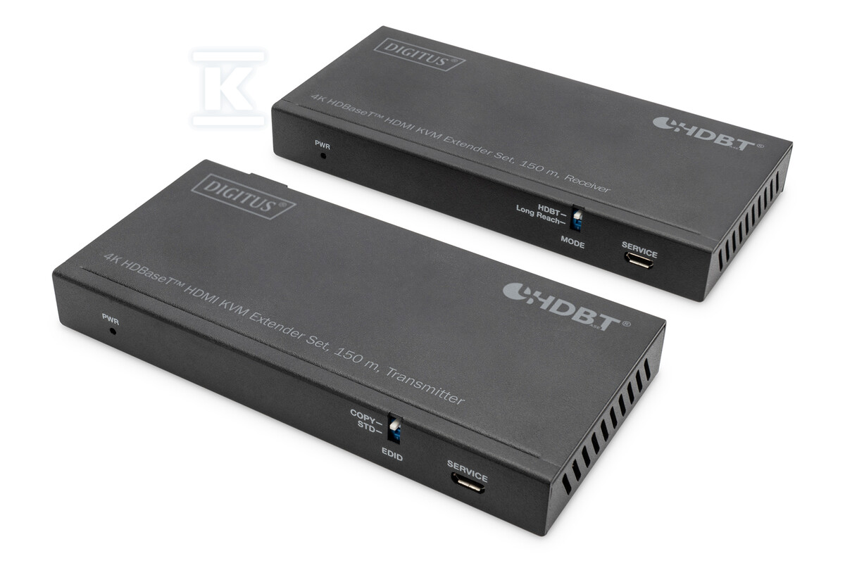 HDBaseT KVM Extender Set, 150 m4K/60Hz, - DS-55526