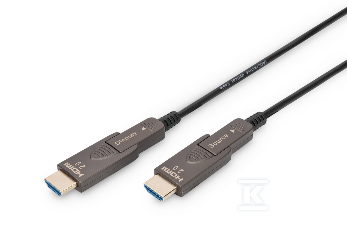 Kabel hybrydowy AOC HDMI 2.0 Premium - AK-330127-300-S