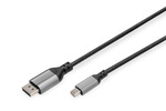 Kabel adapter PREMIUM miniDisplayPort - DisplayPort 8K 60Hz miniDP/DP M/M 2m