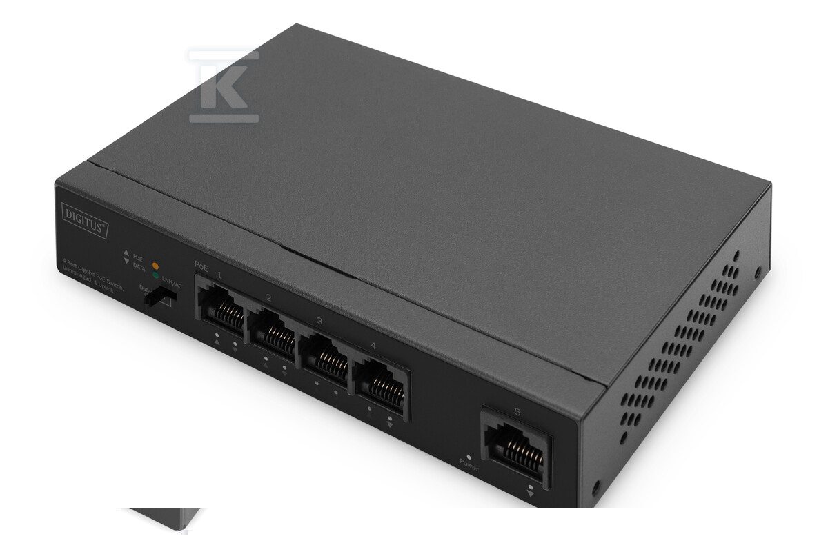 Switch niezarządzalny 4x Gigabit - DN-95330-1