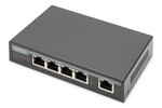 Przedłużacz/Extender PoE+ 4-portowy Gigabit 802.3at/af, 60W
