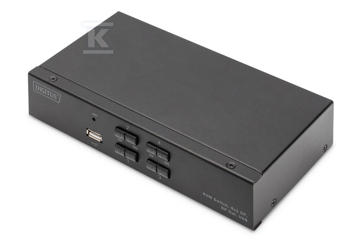 Przełącznik KVM, 4 portowy, 4K 60Hz, - DS-12891