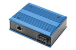 Industrial Gigabit Ethernet Media Converter, SMSC connector, 1310nm, up to 20km