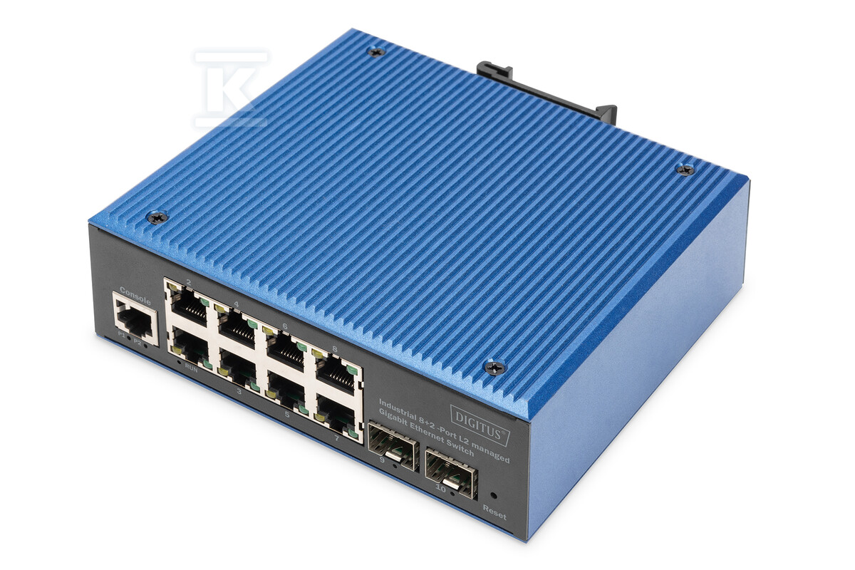 Industrial 8+2 Port L2 Managed Gigabit - DN-651156