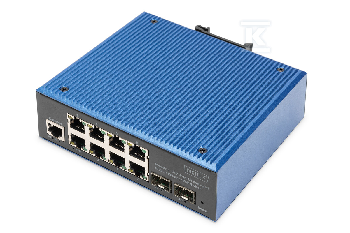 Industrial 8+2-Port Gigabit L2 managed - DN-651157