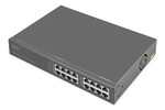 Gigabit Ethernet Zasilacz/Injector PoE++ 802.3bt, 8 portów, PoE budżet 250 W