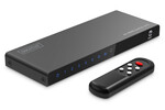 Przełącznik / Switch HDMI 5x1, 4K/60Hz UHD z HDR, 18 Gbps, HDCP 2.2