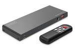 Przełącznik / Switch HDMI 4x1, 8K/60Hz (4:4:4) z HDR, 48 Gbps, HDCP 2.3, Toslink / Stereo , EDID