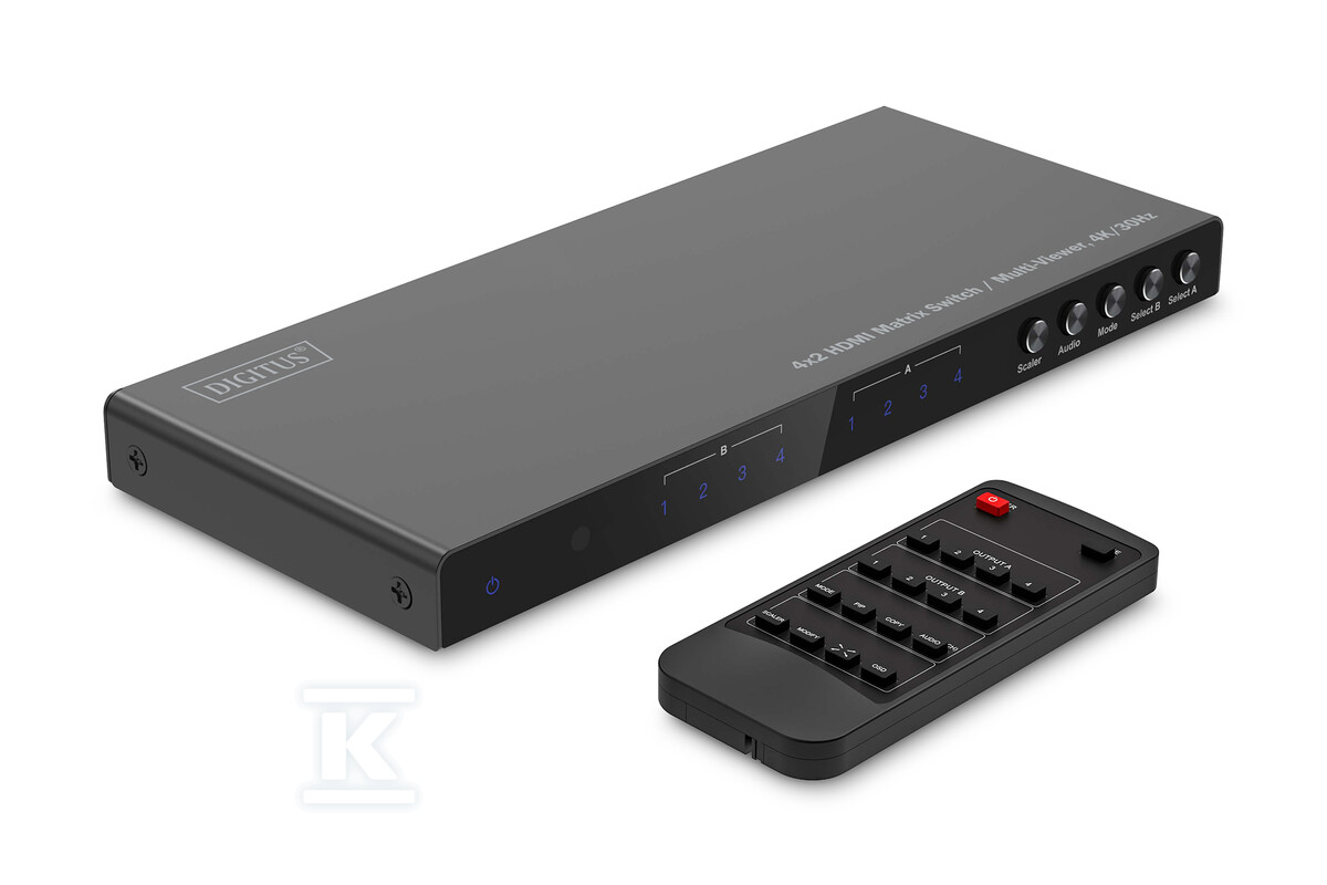 Przełącznik/Matrix HDMI 4/2-porty - DS-55345
