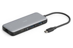 Stacja dokująca USB-C 7 portowa, max. 4K/60Hz z HDR, HDMI, USB-A 3.2 Gen2, Gigabit Ethernet, SD/Micr o SD, PD 100W