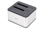 Stacja dokująca USB 3.0 Super Speed do 2x SSD/HDD 2.5/3.5"SATA III max. 2x20TB z funkcją klonowania