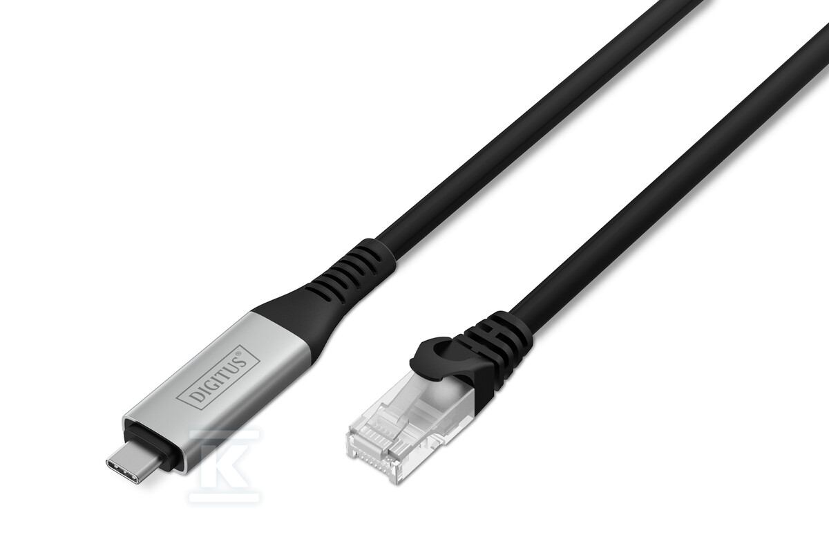 Kabel adapter USB-C – RJ45 Kat. 6A - AK-300601-050-S