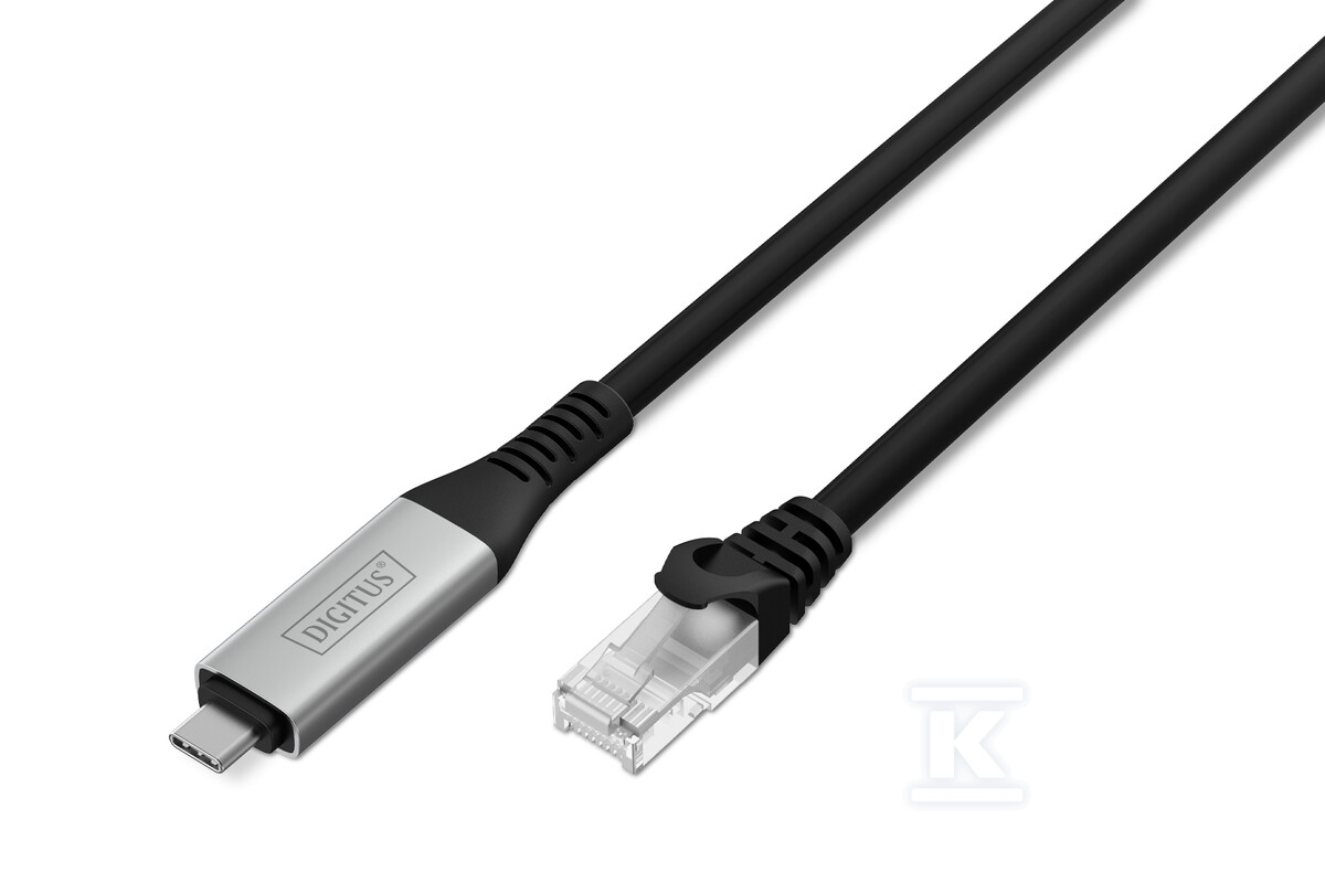 Kabel adapter USB-C – RJ45 Kat. 6A - AK-300601-150-S