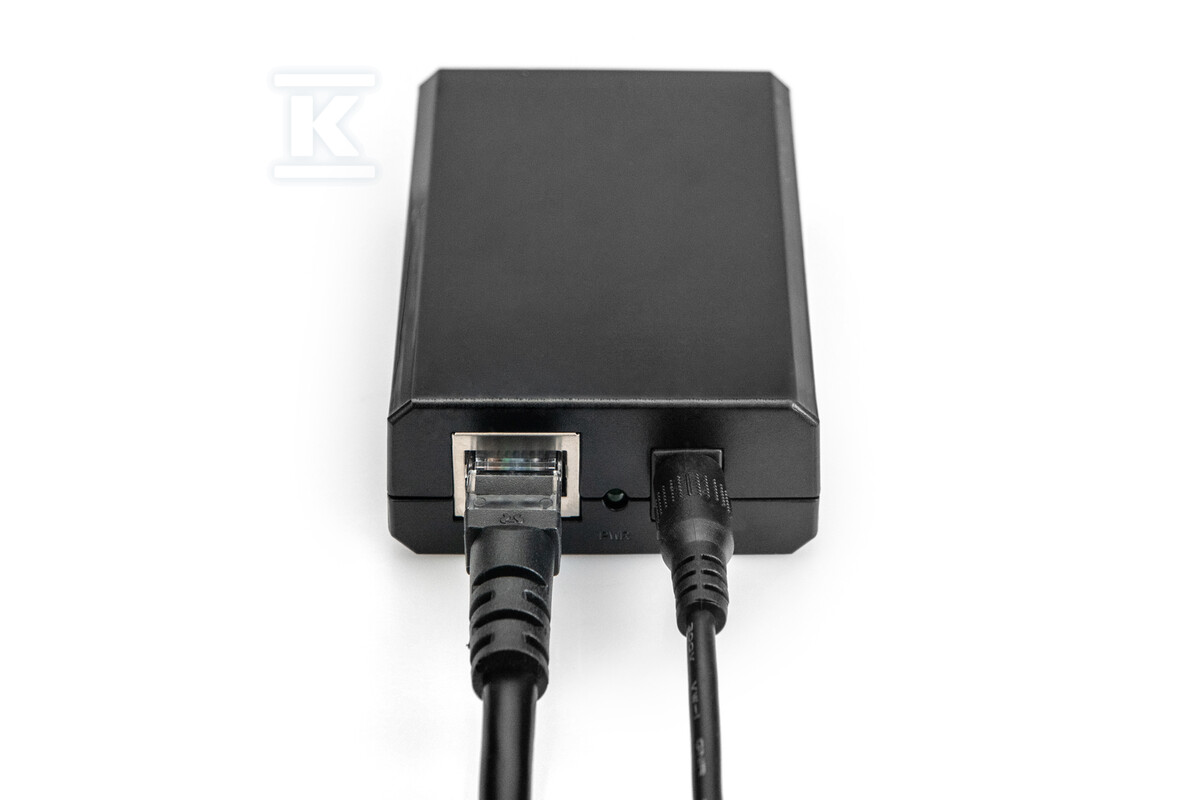 Splitter PoE+ 802.3at do RJ45/DC5/9/12V - DN-95205