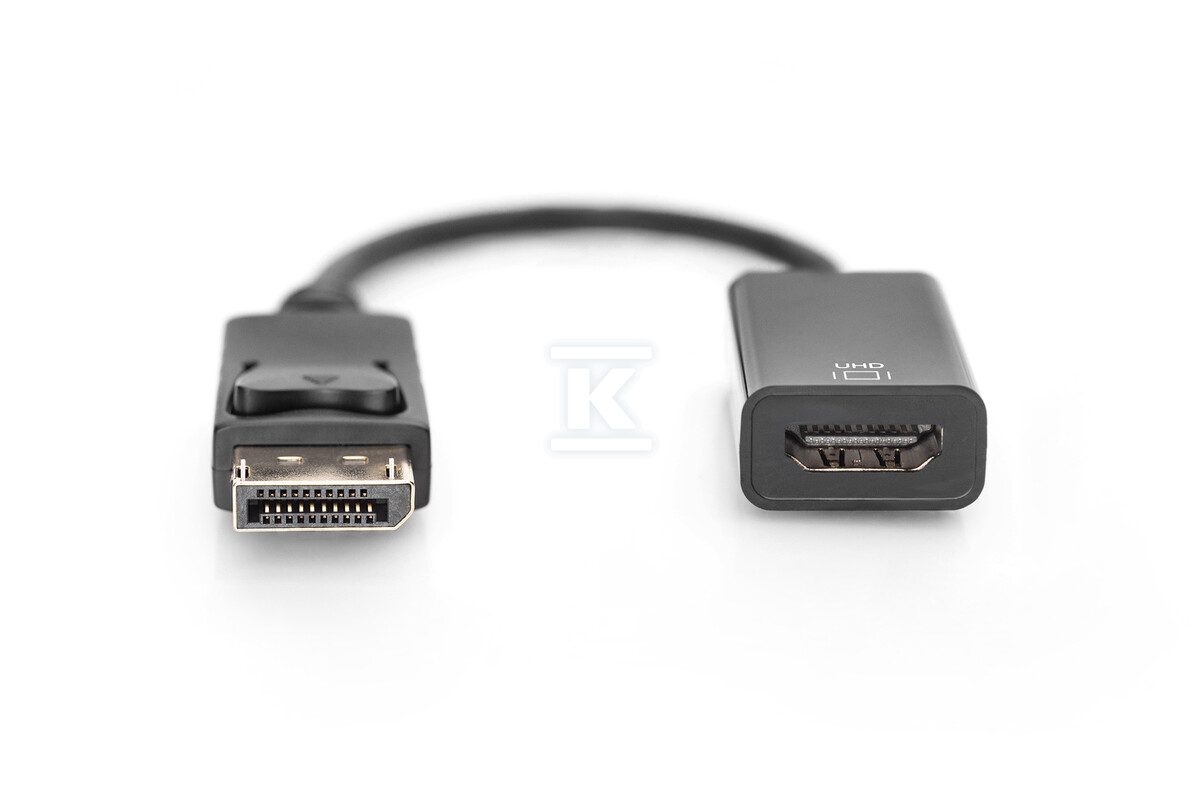 Kabel DP/HDMI z zatrzaskiem aktywny - AK-340415-002-S