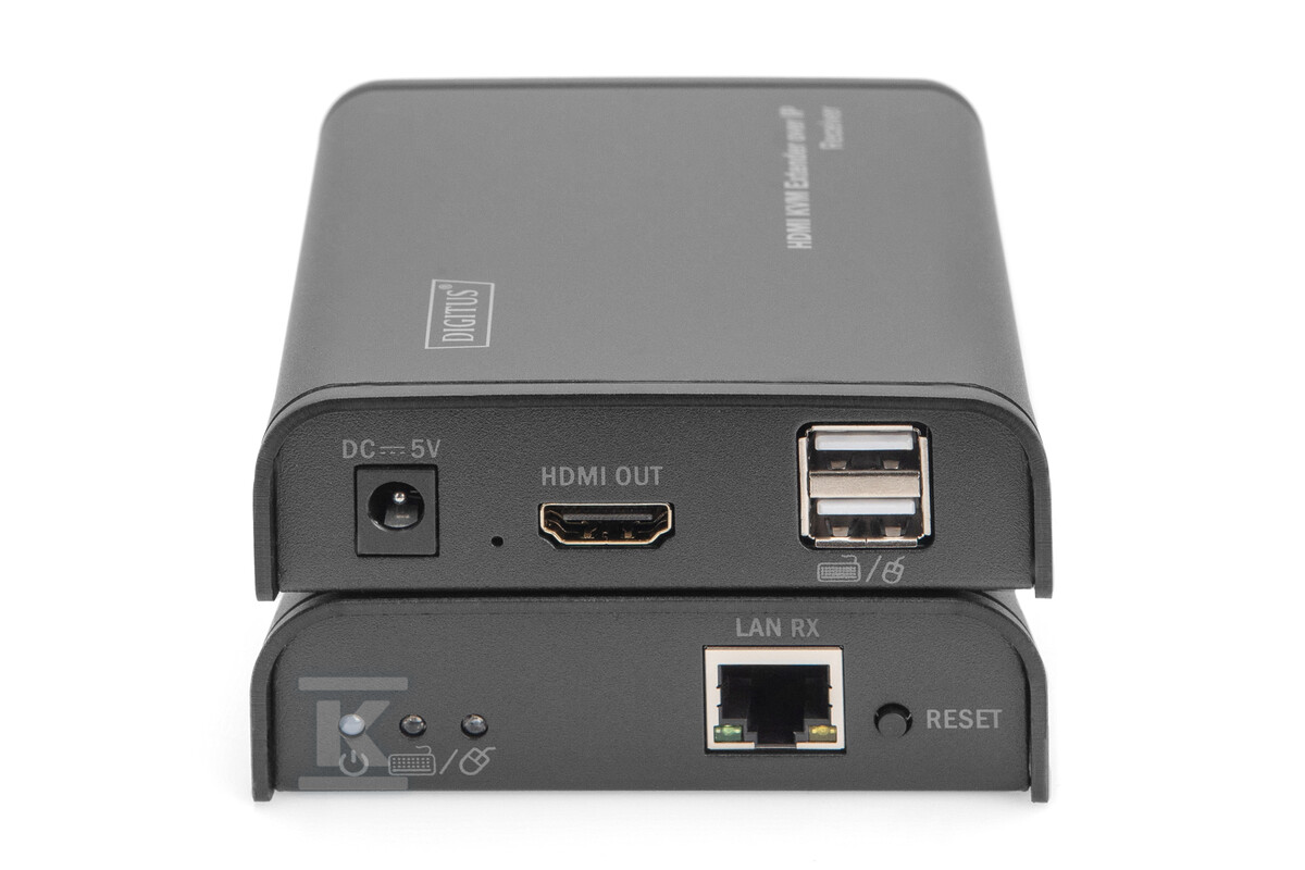 Przedłużacz/Extender KVM HDMI+USB 120m - DS-55202