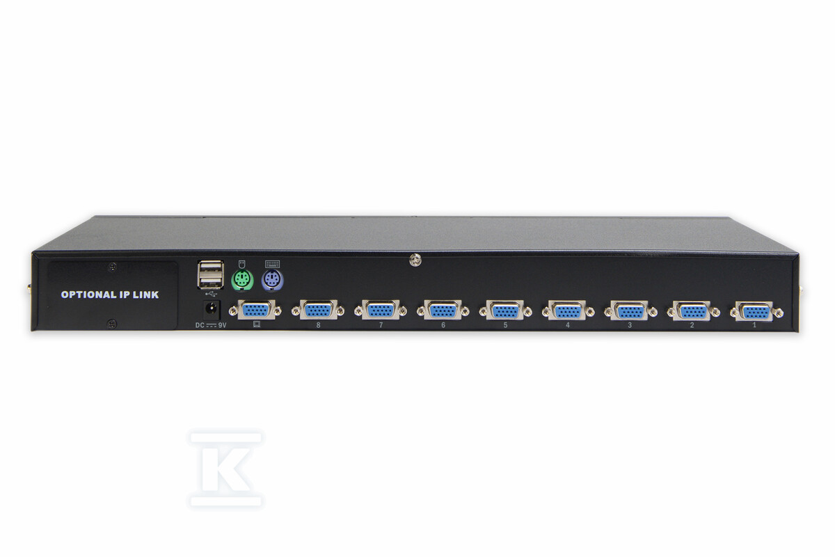 Przełącznik KVM Combo PS/2&USB 2.0, 8 - DS-23200-2