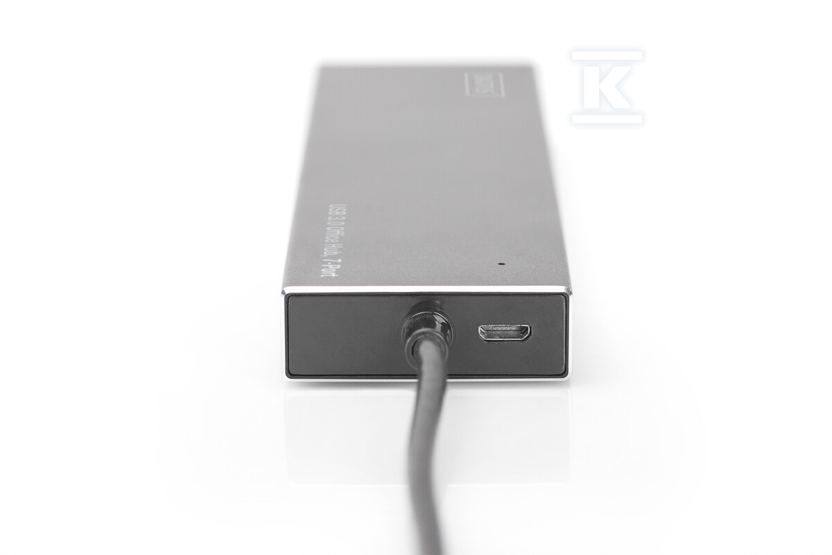 HUB 7-portowy USB 3.0 SuperSpeed, - DA-70241-1