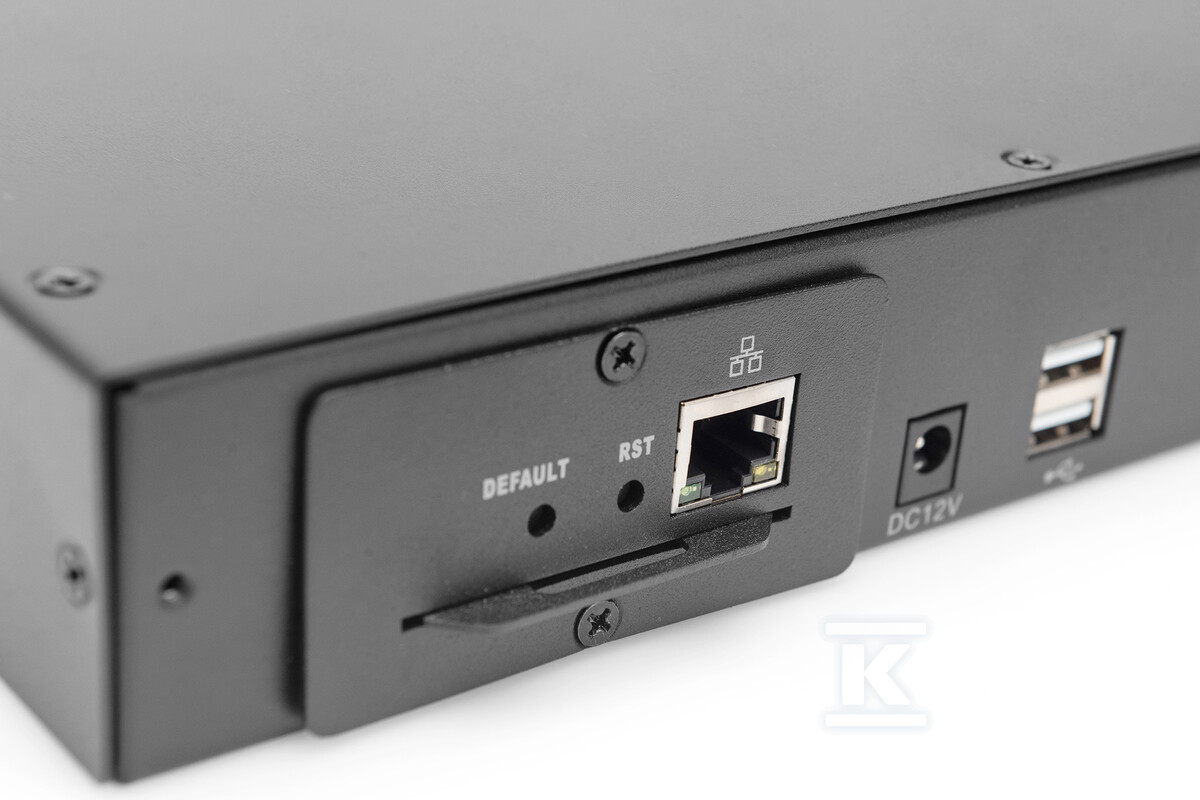 Modularny KVM 8 portów dla 17'' oraz - DS-72213