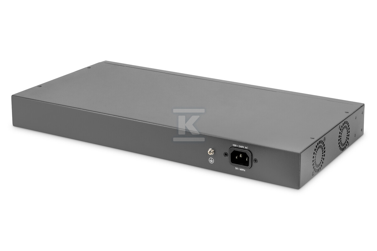 Przełącznik sieciowy niezarządzalny 19" - DN-95343