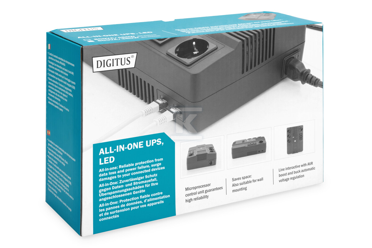 UPS Line-Interactive LED DESKTOP - DN-170110