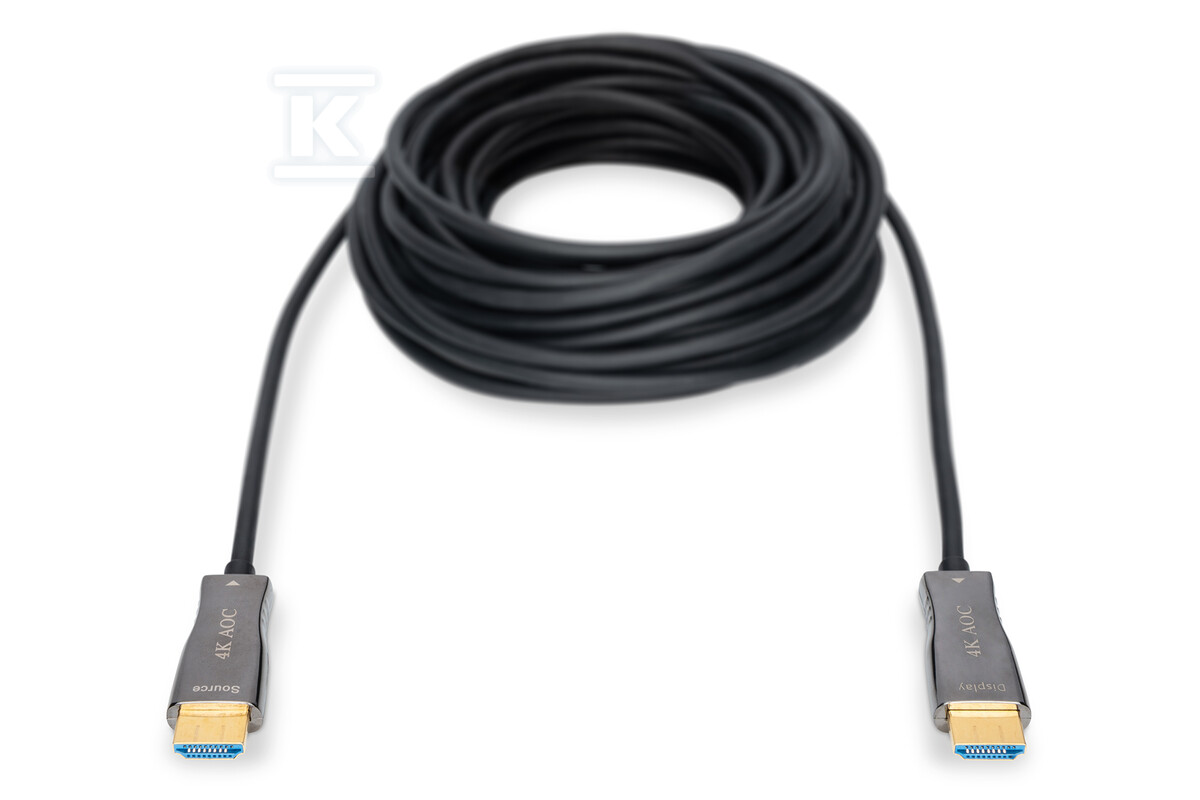 Kabel połączeniowy hybrydowy HDMI 2.0 - AK-330125-200-S