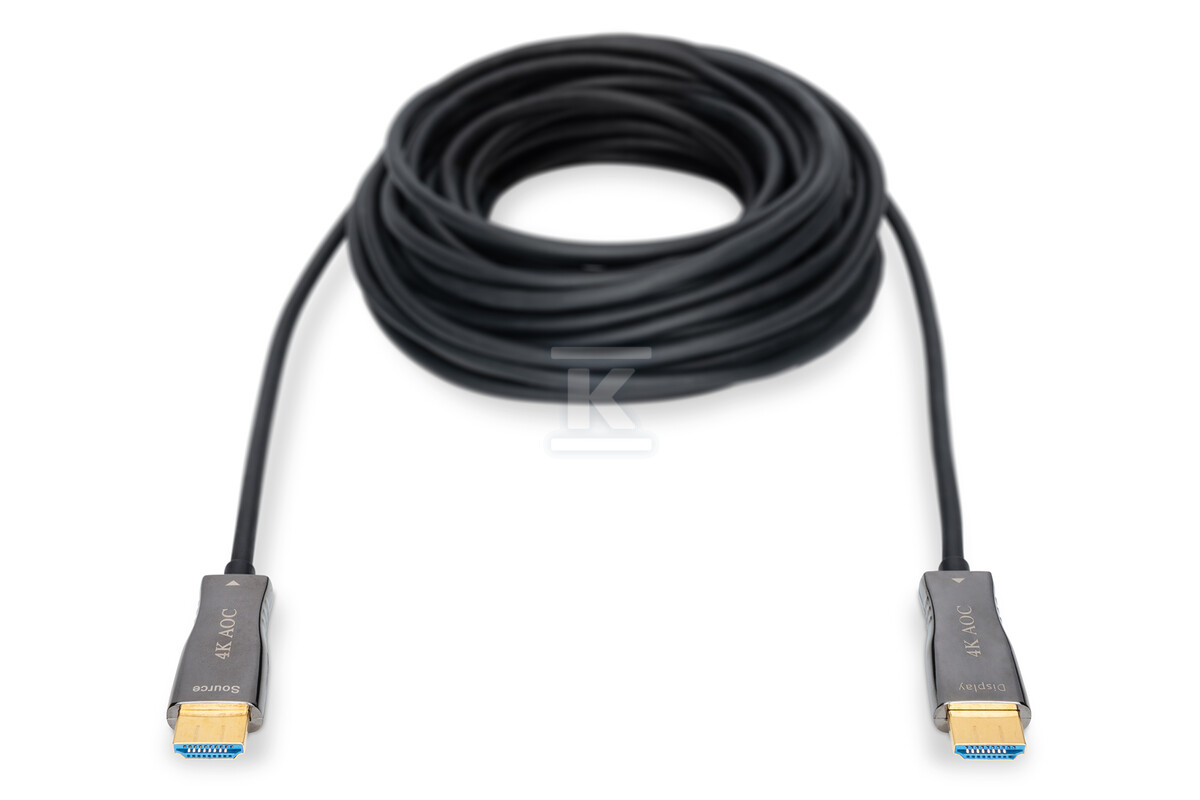 Kabel połączeniowy hybrydowy HDMI 2.0 - AK-330125-300-S